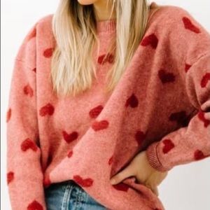 Luca + Grae Heart Sweater